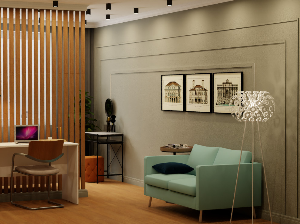 Обложка проекта: Квартира в Москве 45,7 кв м