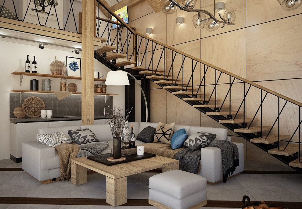 Обложка проекта: Загородный дом, Новые Раскаты