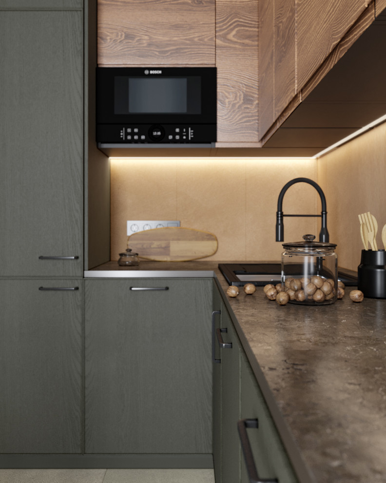 Проект двухкомнатной квартиры в Воронеже  Площадь: 75,2 м2.