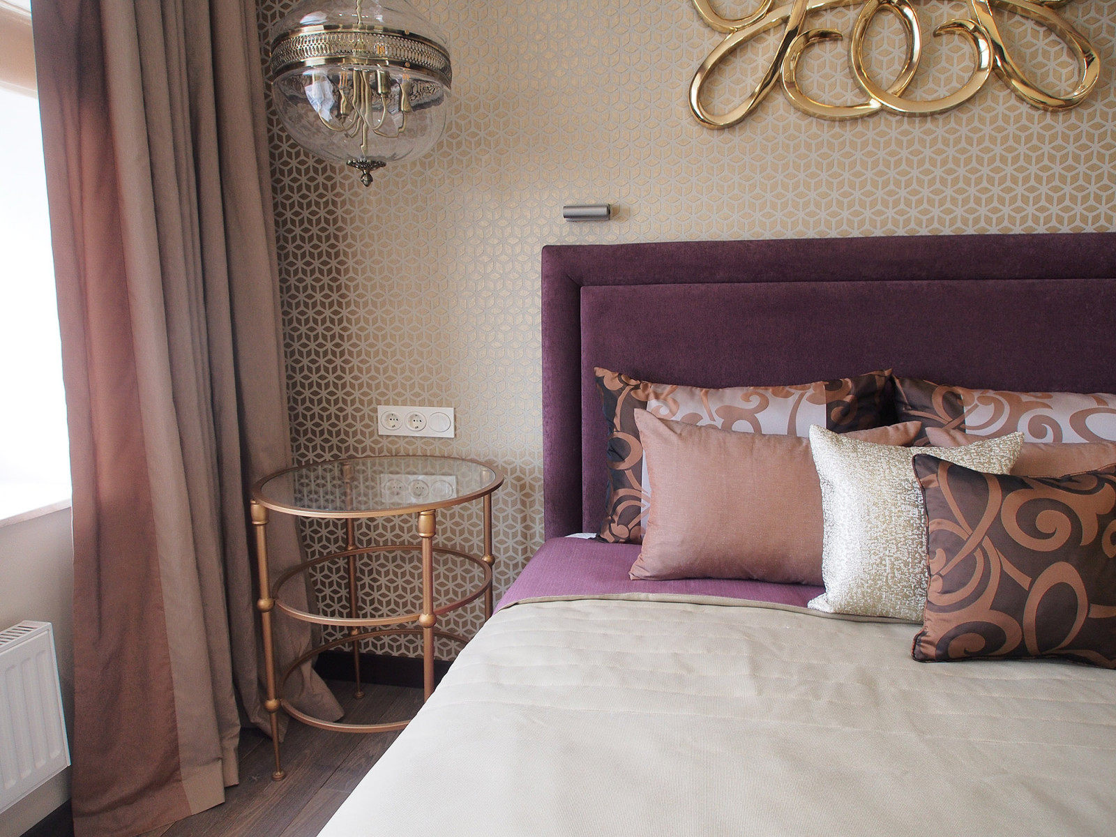 Текстиль для однушки на бульваре Карбышева