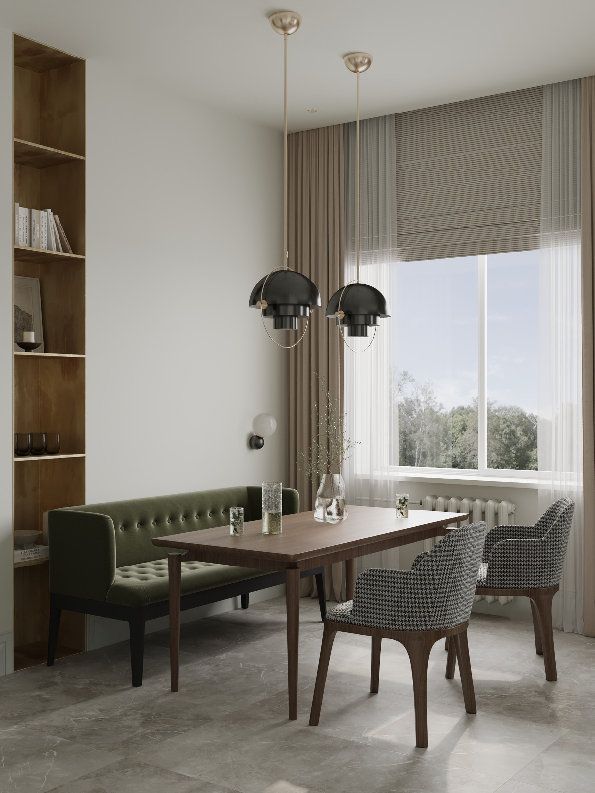 Современная классика на Ленинском проспекте: 86 м² комфорта для двоих