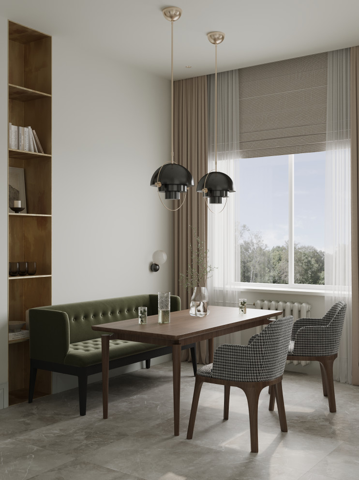 Современная классика на Ленинском проспекте: 86 м² комфорта для двоих