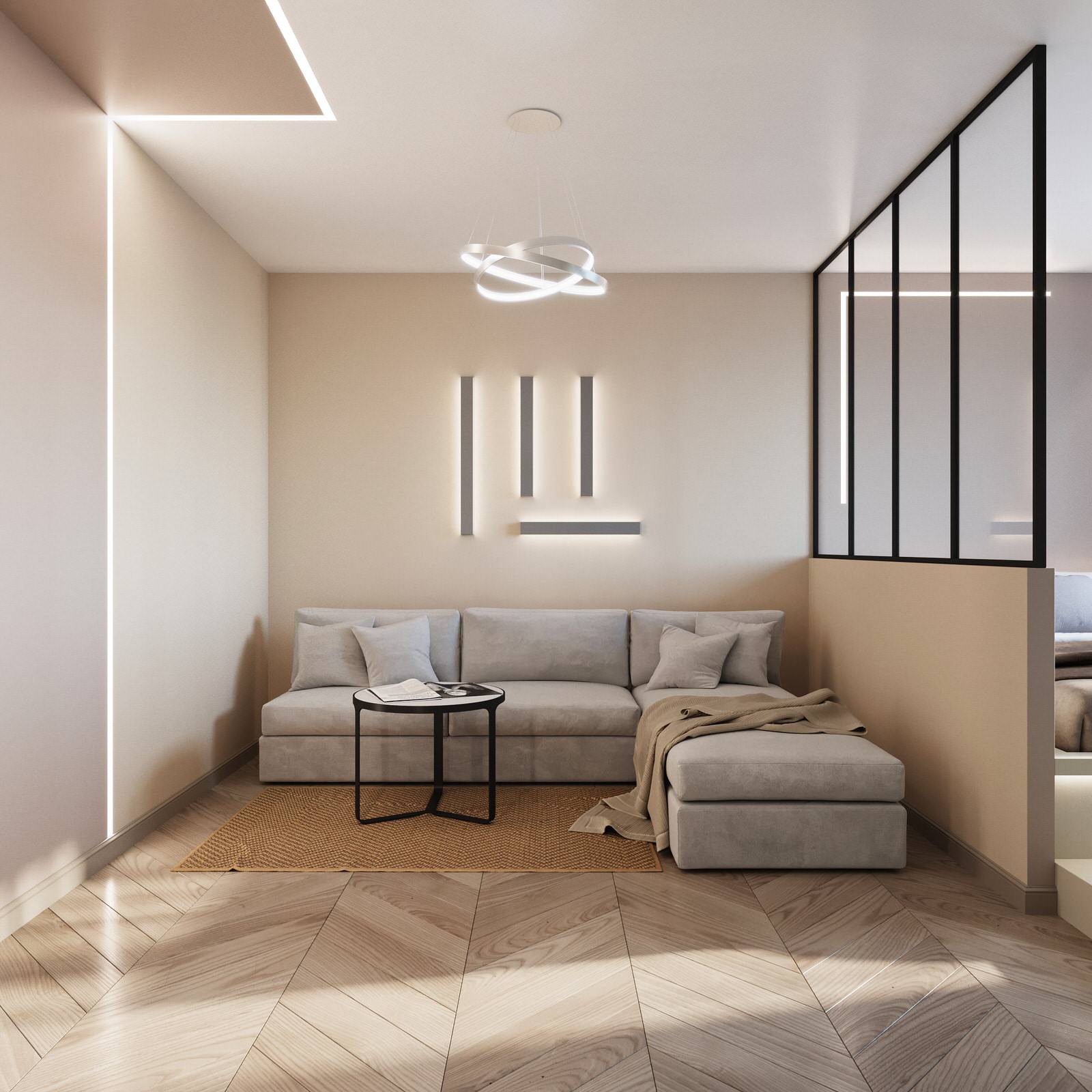 Спальня-гостиная