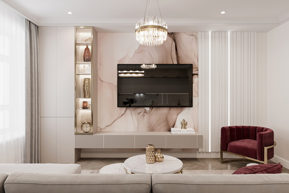 Столичный, 3х комнатный дом, классика с элементами Арт Деко