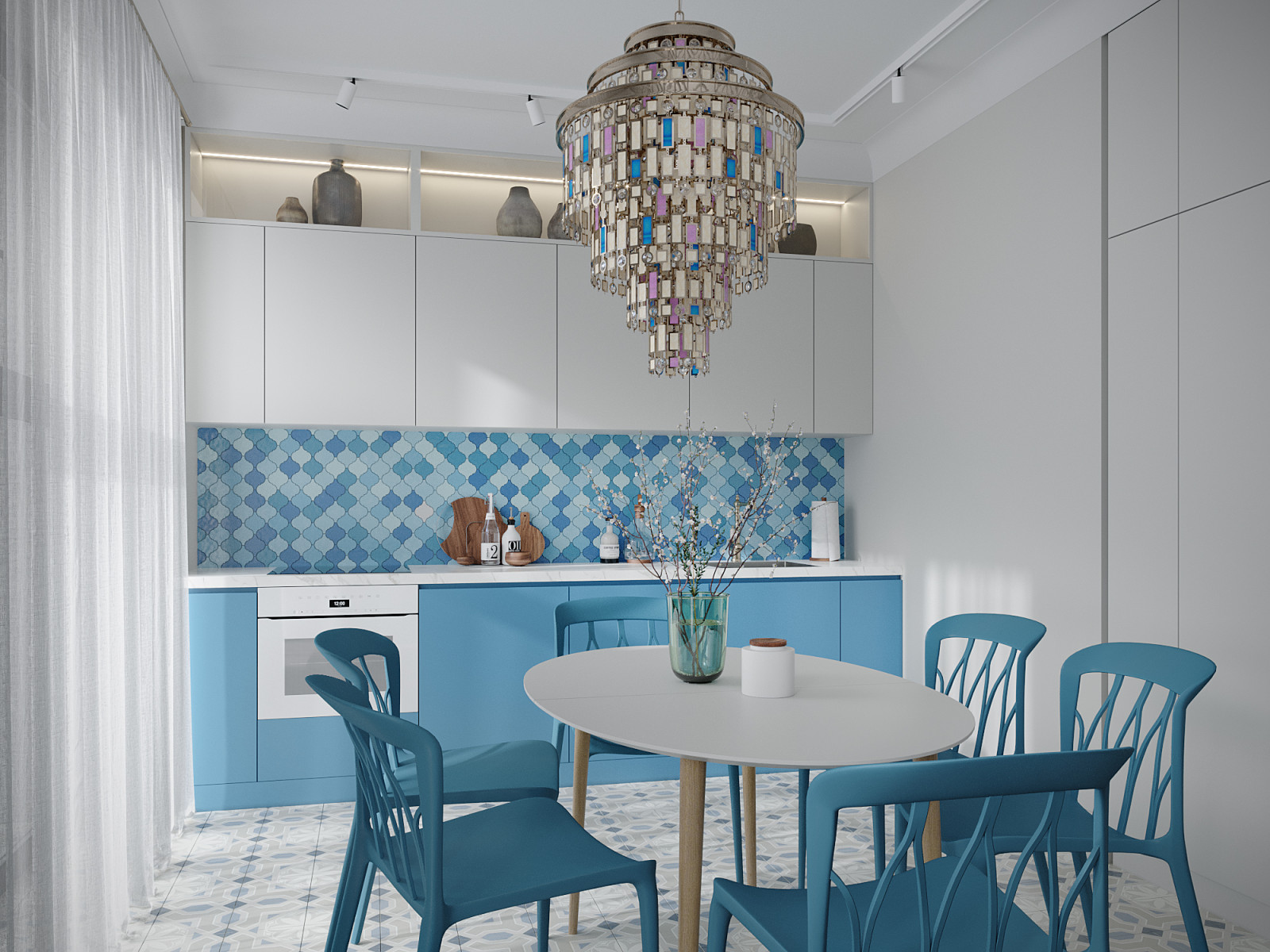 Обложка проекта: Квартира в Москве 72 м2