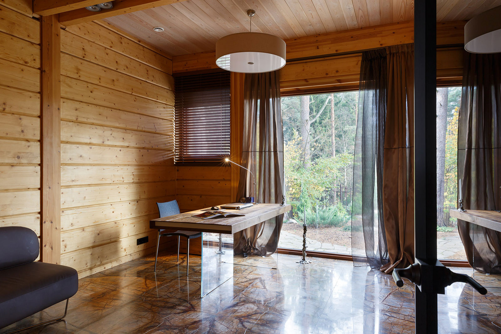 Загородный дом в Рощино. Фотографии.