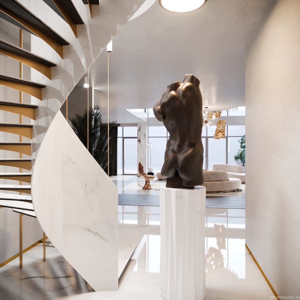 Обложка проекта: Концепт-проект интерьера клубного дома (разработано совместно со студией Артум)