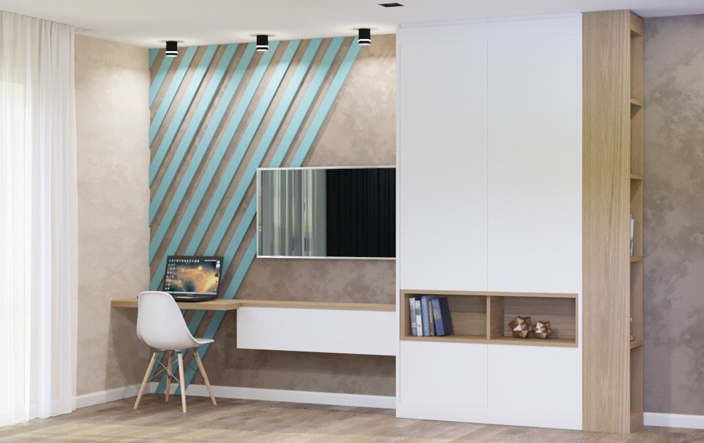 Дизайн проект 2к кв 55 м2 в ЖК Дыхание