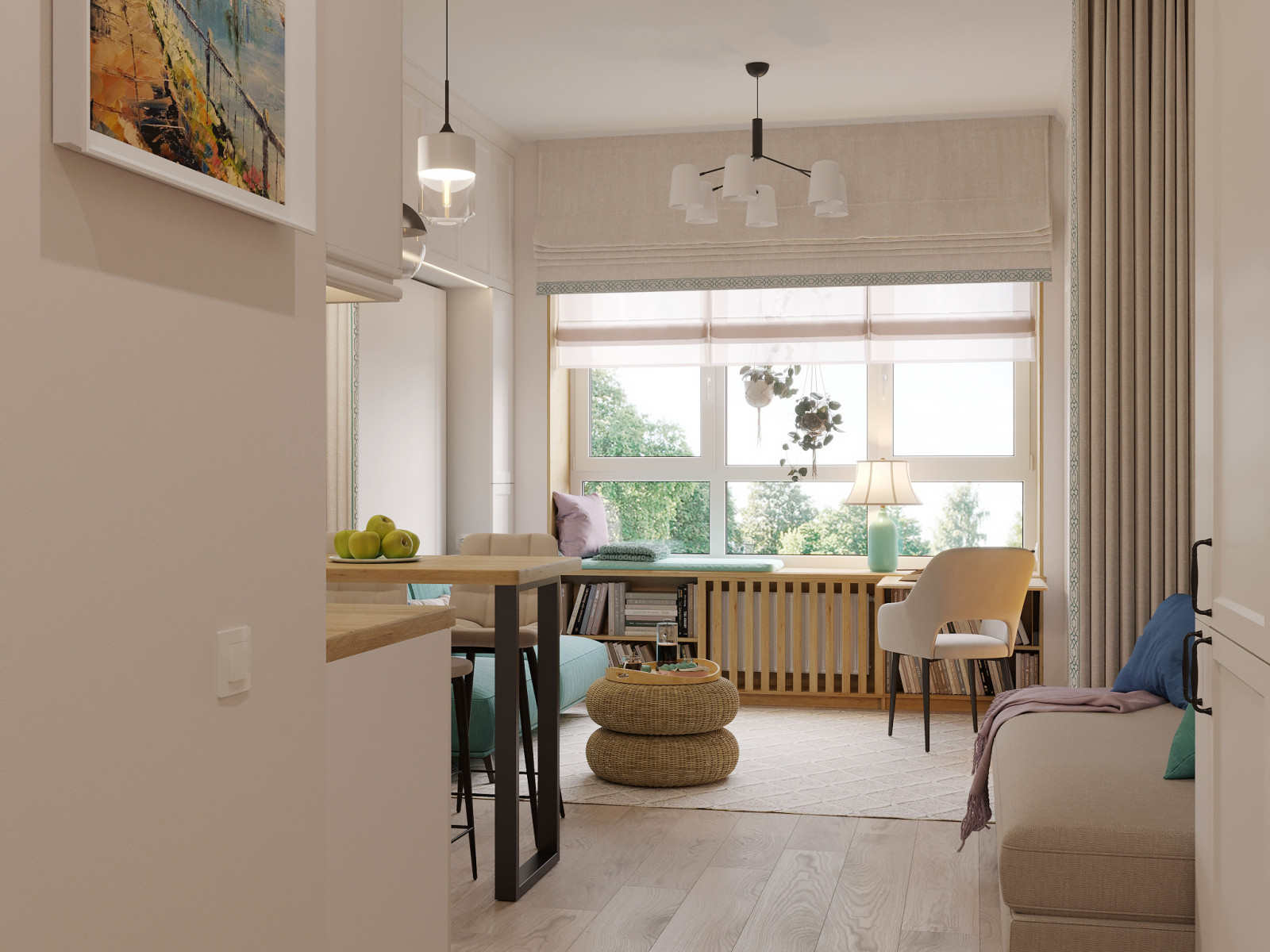 Обложка проекта: Квартира-студия в Москве, 30 м²