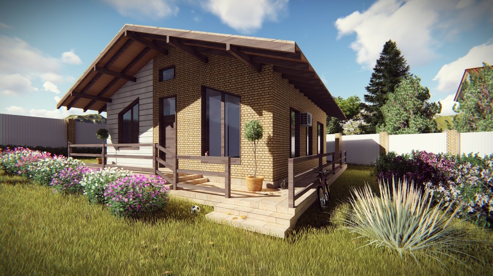 Обложка проекта: Загородный дом в горах