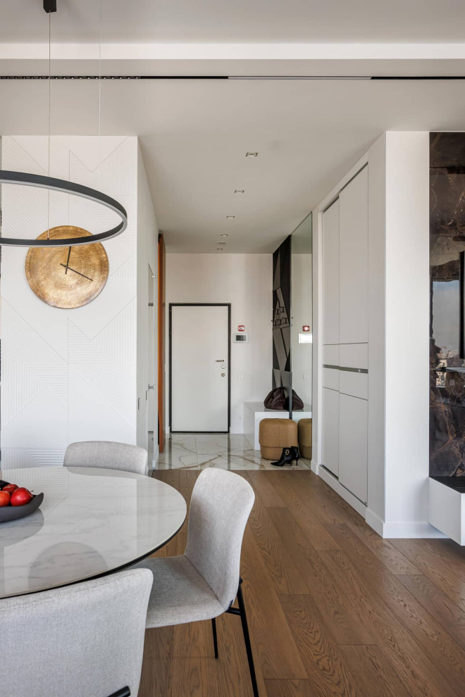 Дизайн и ремонт квартиры в ЖК «Хедлайнер» — Классическая геометрия