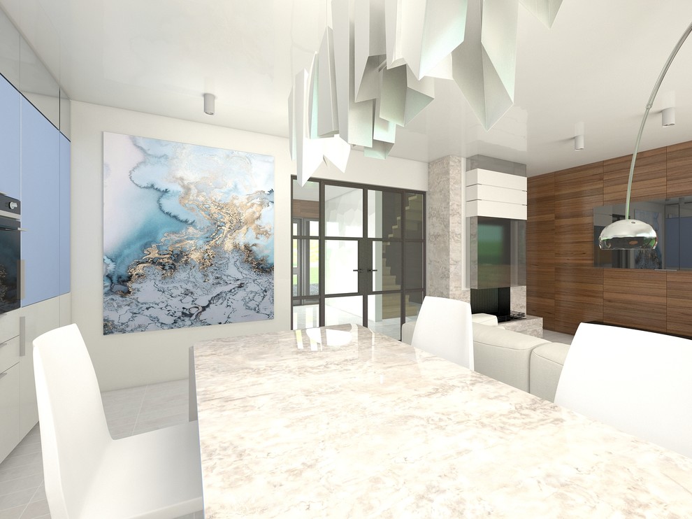 Дом "Куб" в стиле минимализм.