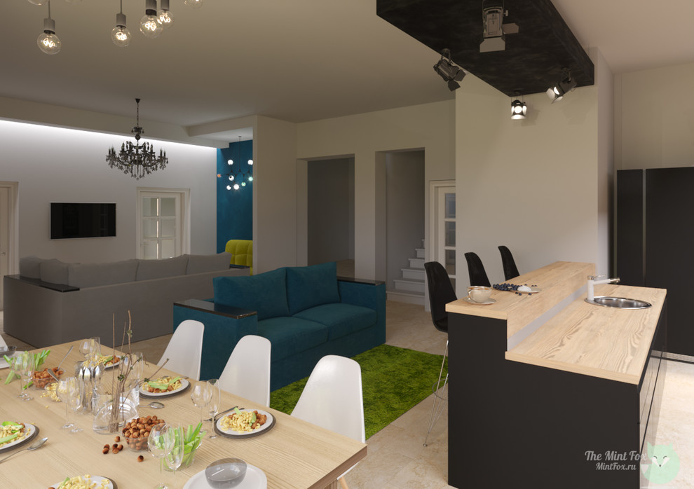 Эклектичная кухня