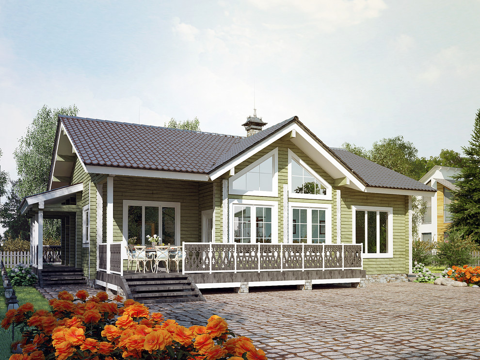 Обложка проекта: Дом из профилированного бруса