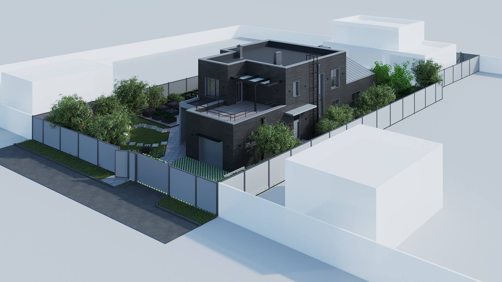 Частный жилой дом в Красноярске