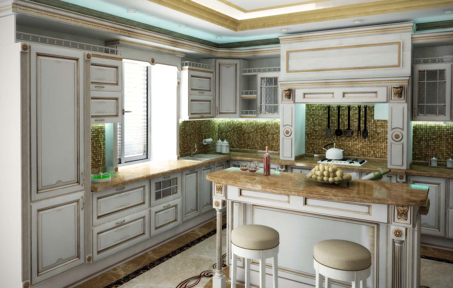 Дизайн интерьера коттеджа в Казани