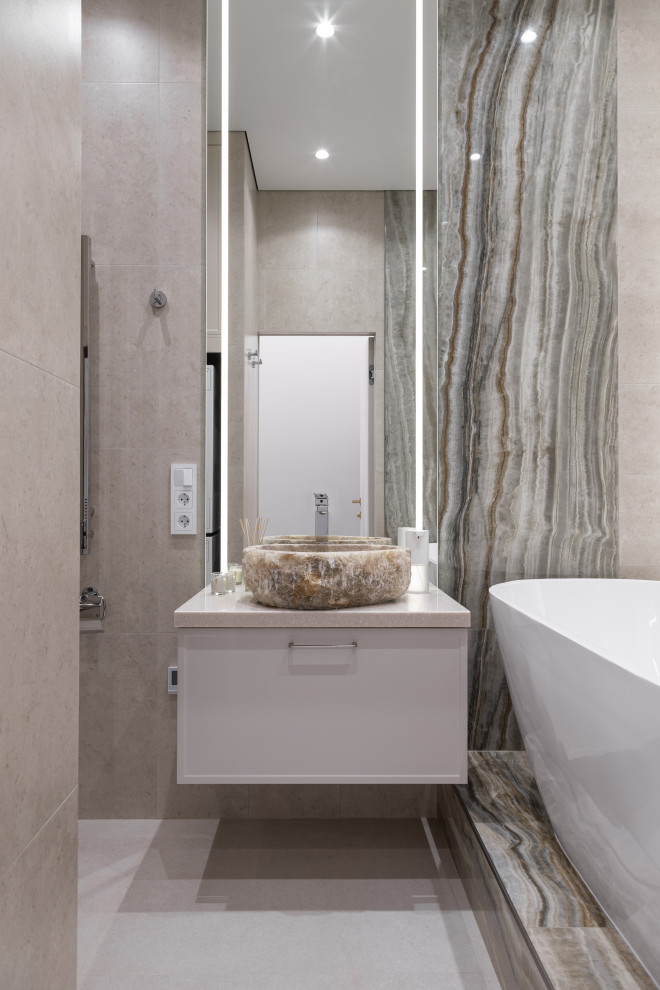 Светлая квартира в цвете кашемир