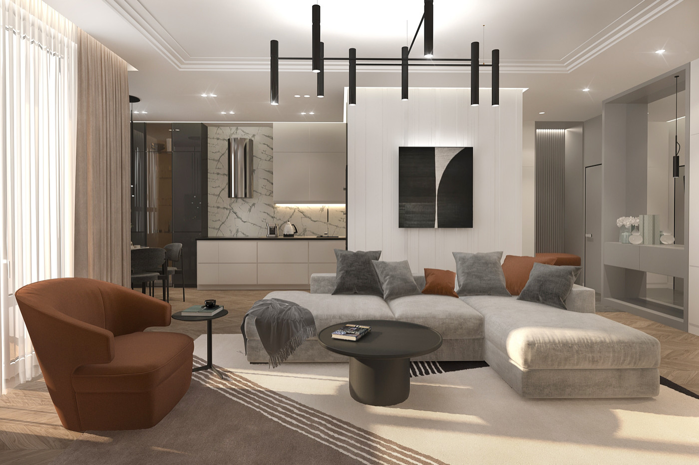 Квартира в современном стиле