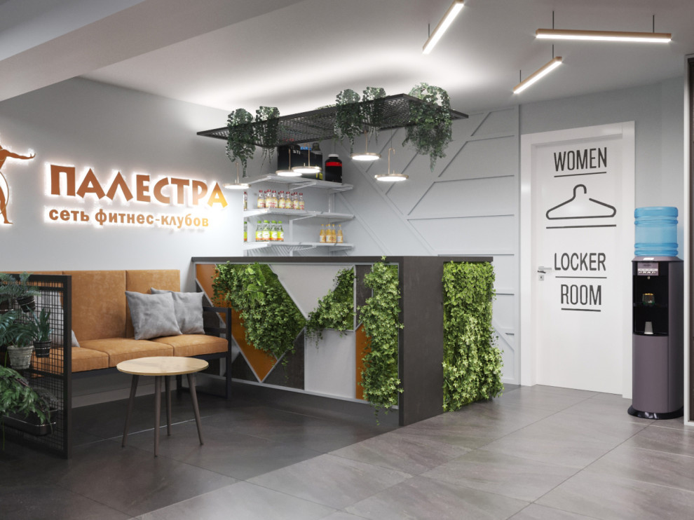 Обложка проекта: Холл спортивного клуба "Палестра"