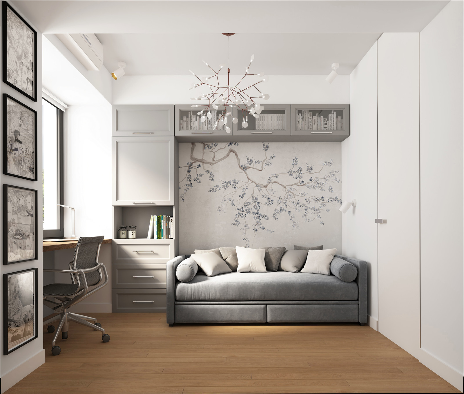 Трехкомнатная квартира для дружной семьи на Чертановской