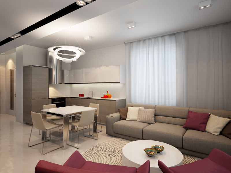 Дизайн квартиры на пр. Обуховской Обороны. ЖК Князь Ал. Невский