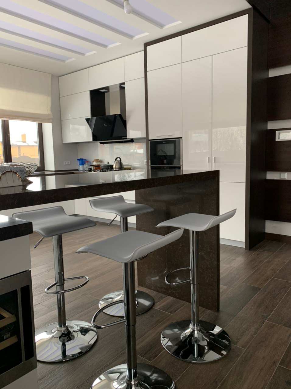 Кухня в современном стиле, пос. Большие Кабаны