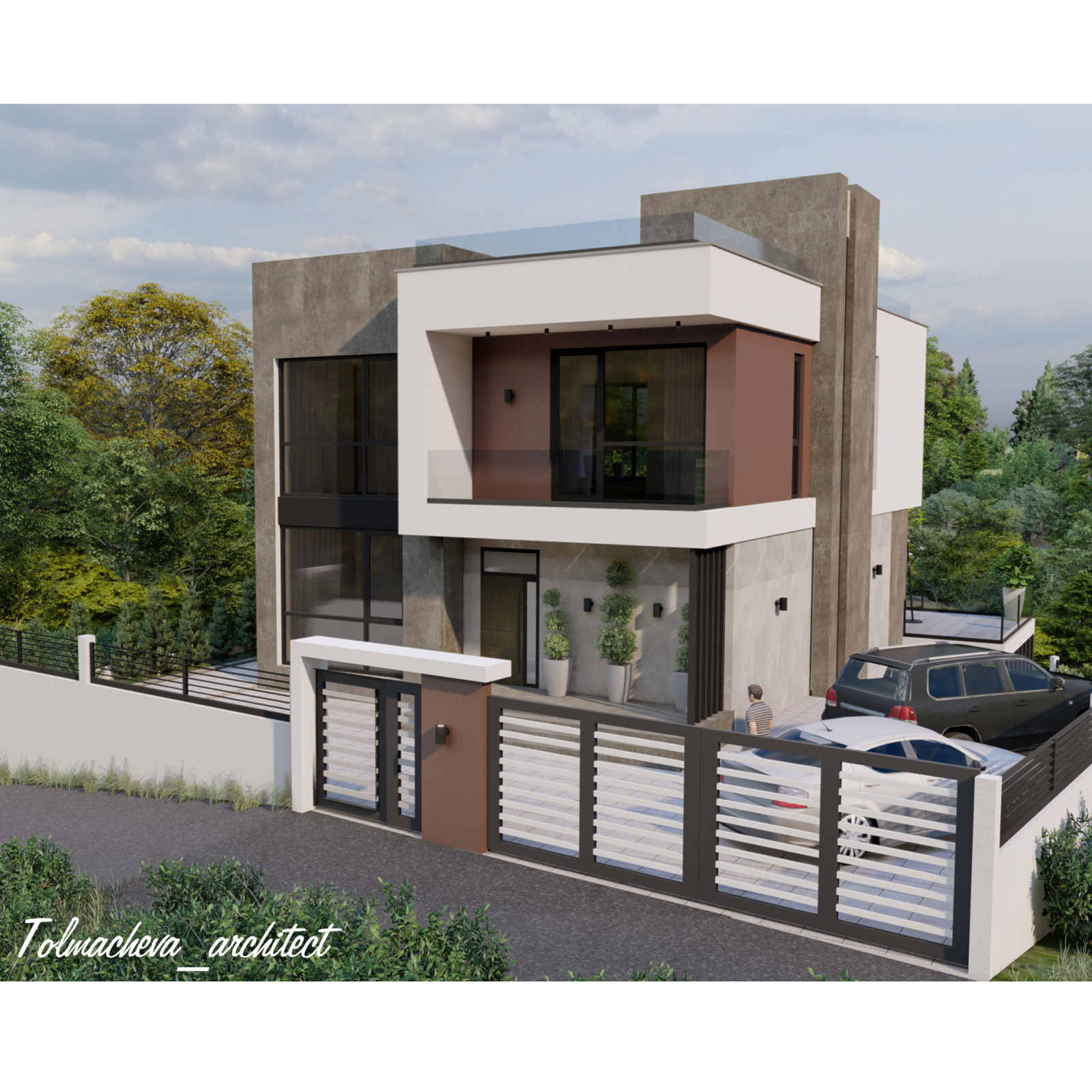 Частный жилой дом . Мацеста.