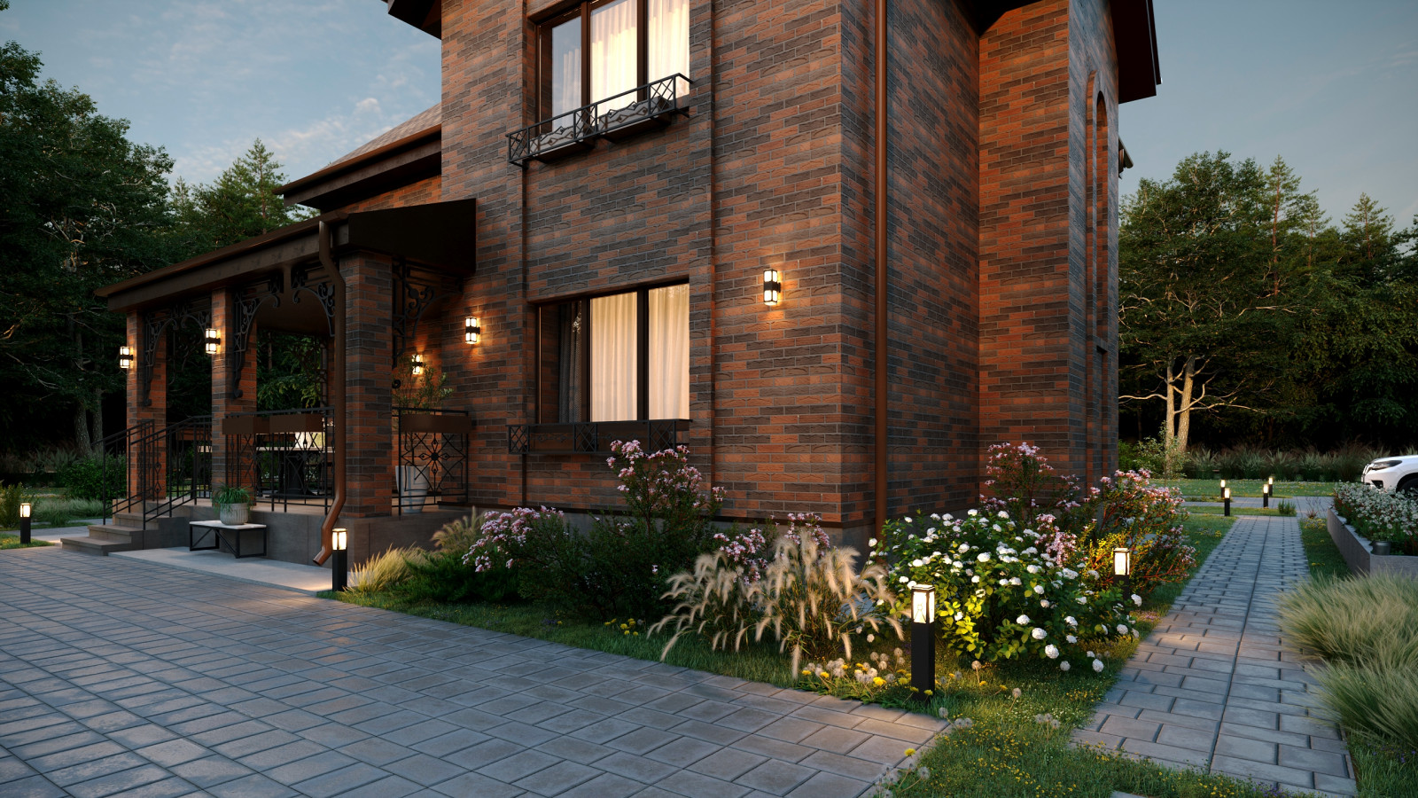 Остин в баварской кладке