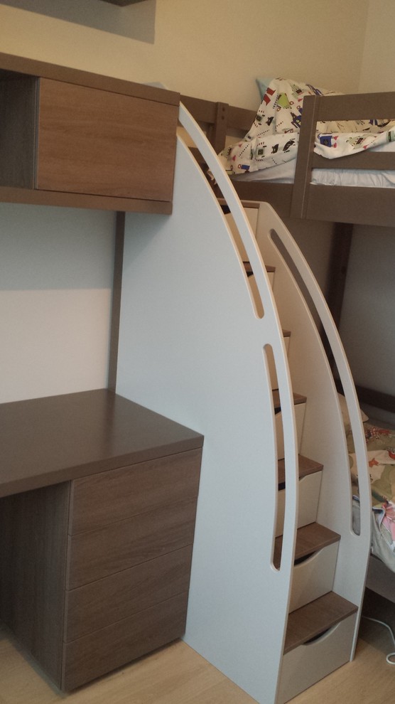 Спальня для 2-х мальчиков с рабочей зоной