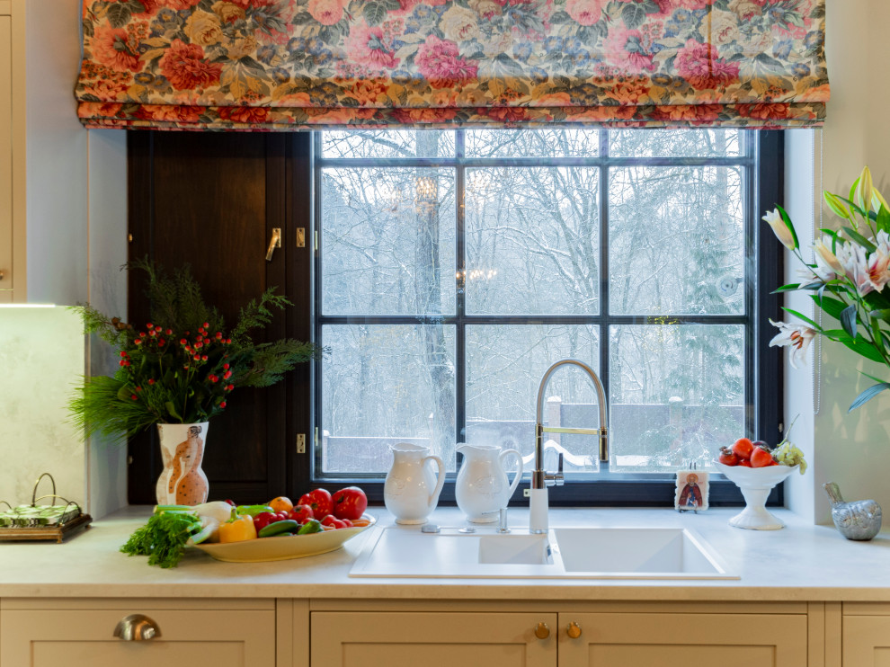 Роскошная кухня-гостиная