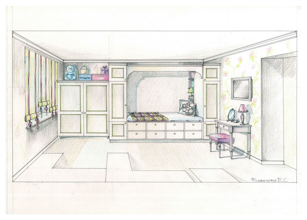 Проект квартиры г. Новосибирск ул. Овражная 2008г.