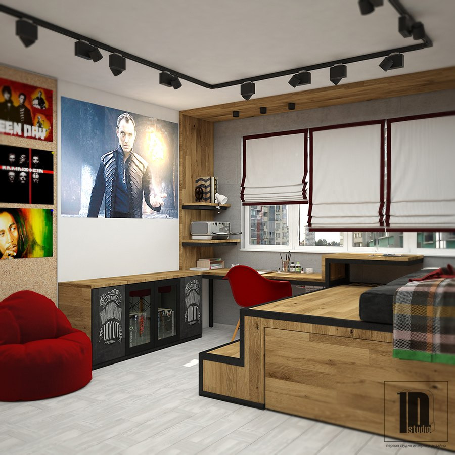 Детская комната, письменный стол