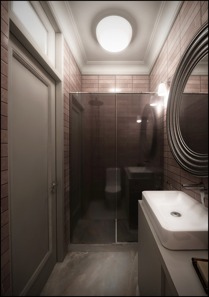 Проект интерьера трехкомнатной квартиры ЖК "AFI-Residence"