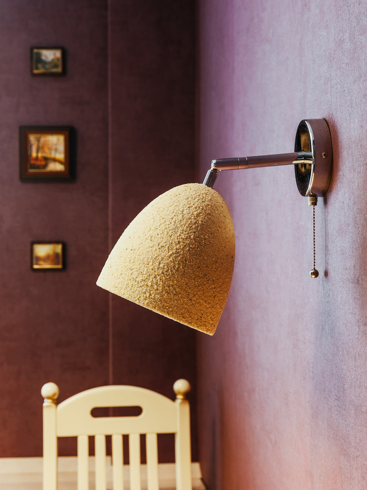 Дизайн-проект трёхкомнатной квартиры с яркой кухней