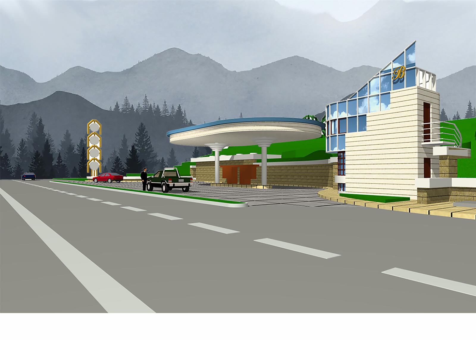 Обложка проекта: Автозаправочная станция