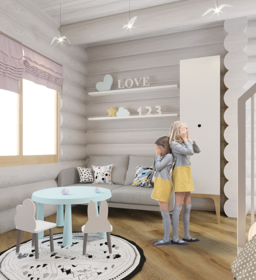 Детская комната в загородном доме