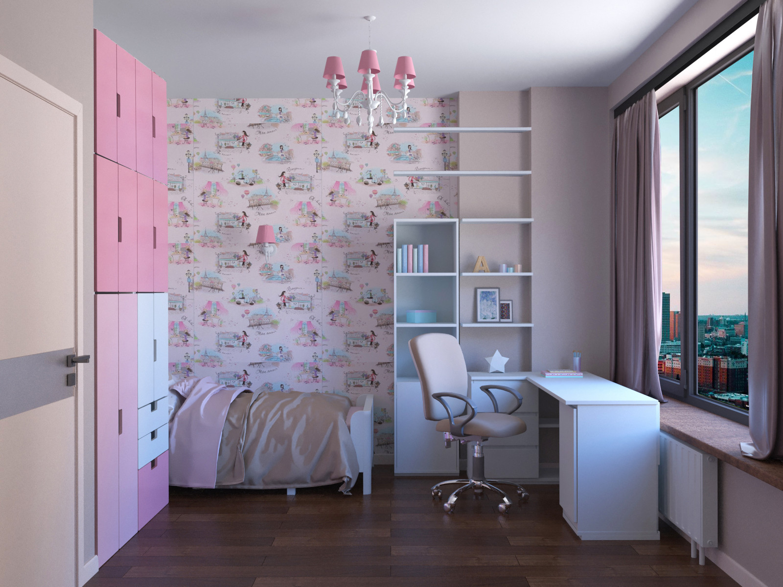 ЖК Дисквери, квартира в современном стиле