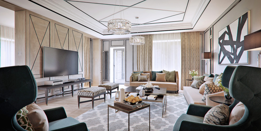 Коттедж в легком арт-деко