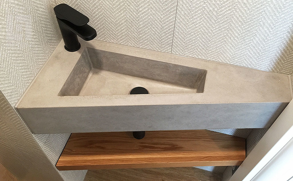 Обложка проекта: Маленькая раковина из бетона
