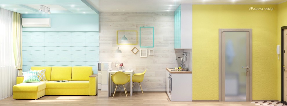 Однокомнатная квартира-студия в ЖК "Дивногорский"