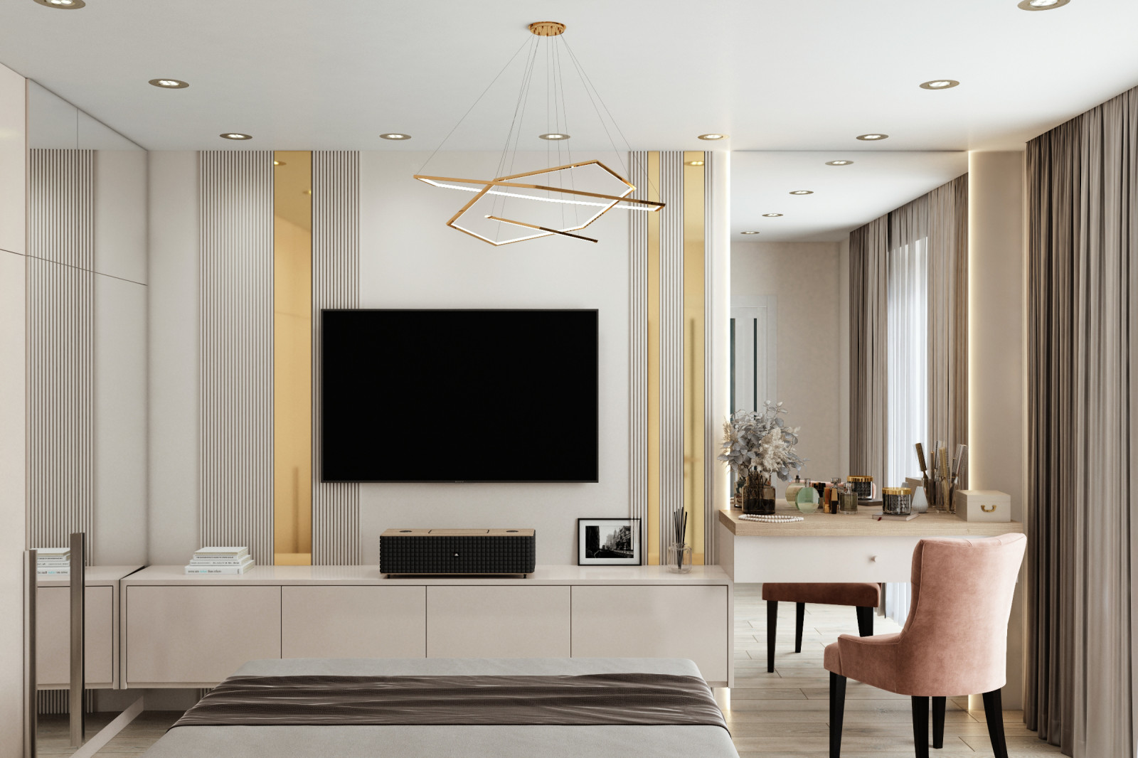 Проект 1 комнатной квартиры для молодой девушки