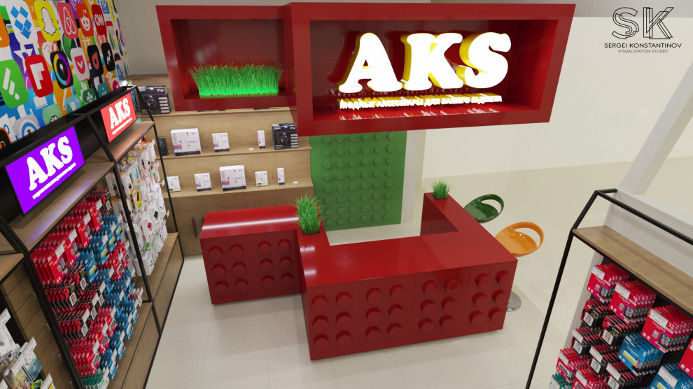 Обложка проекта: отдел в тц Сити