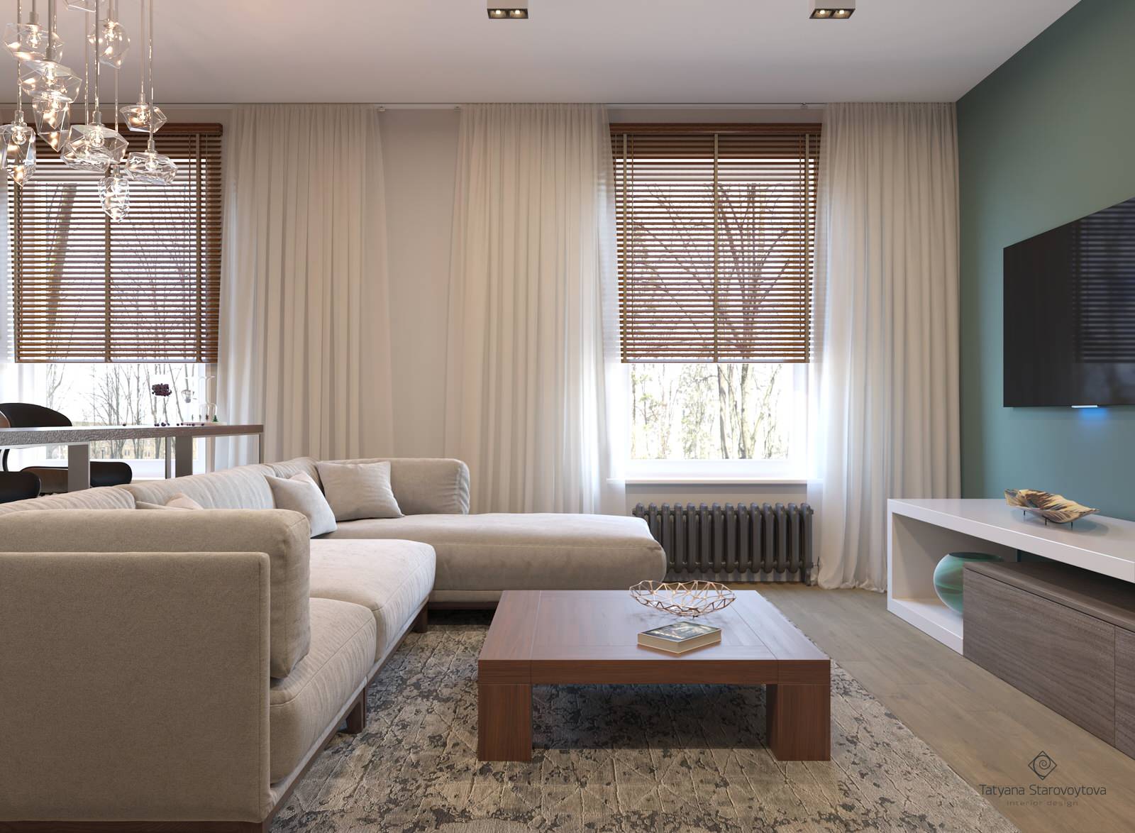 Интерьер квартиры для молодой семейной пары