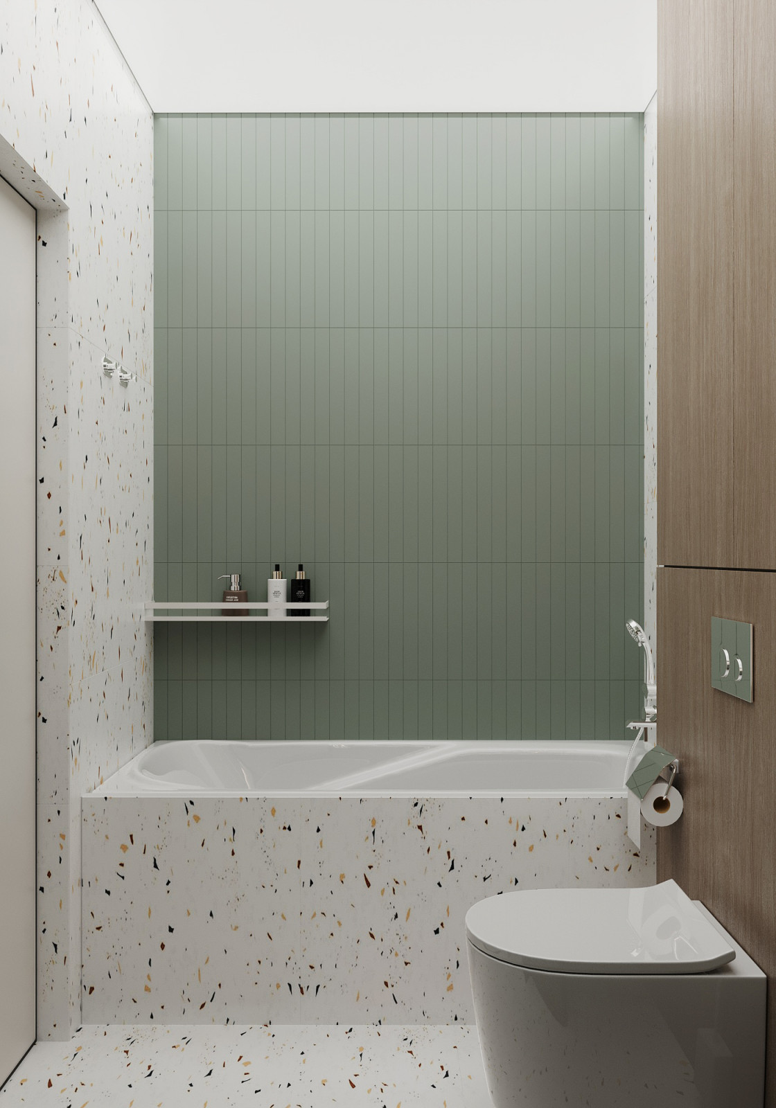 Дизайн-проект квартиры 73м² в ЖК Речной Порт