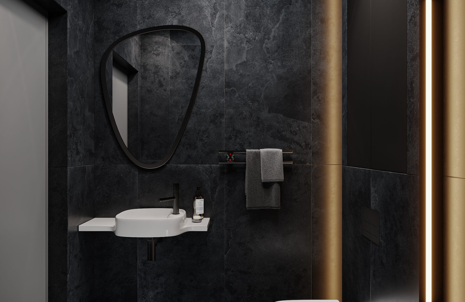 Квартира 93 кв.м. г. Калининград   Ванная комната