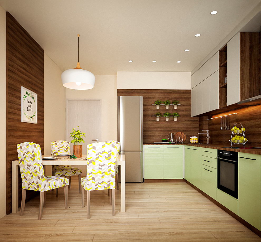 Дизайн-проект квартиры для семьи из 4-х человек