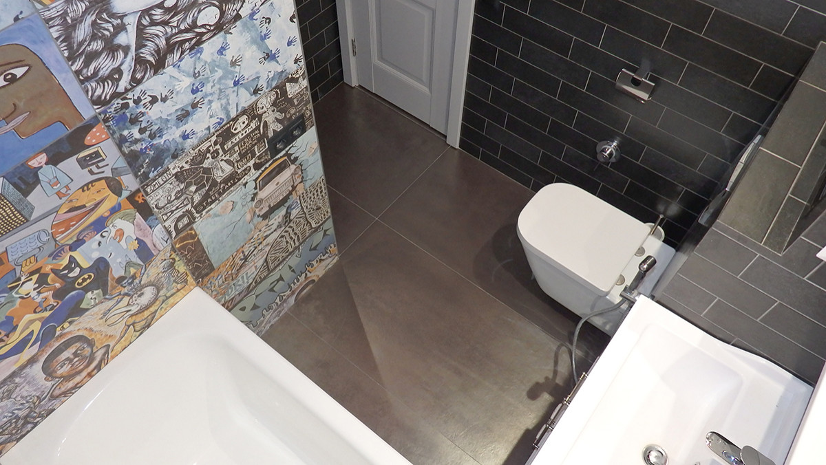 Бутырский вал - ремонт совмещенного санузла