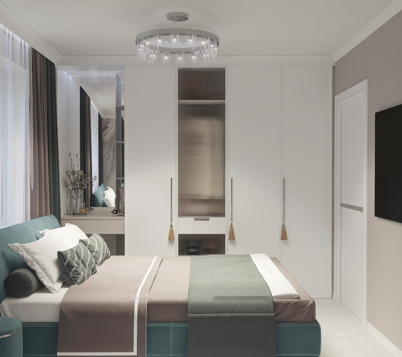 Квартира в минимализме, ул. Гурьевская, г.Новосибирск