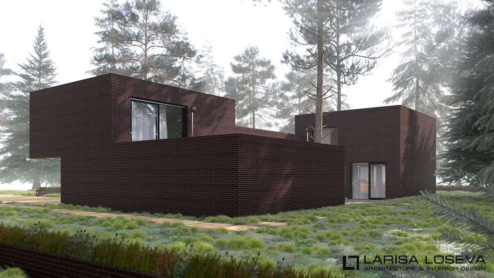 Проект коттеджа 300 м2 под Выборгом