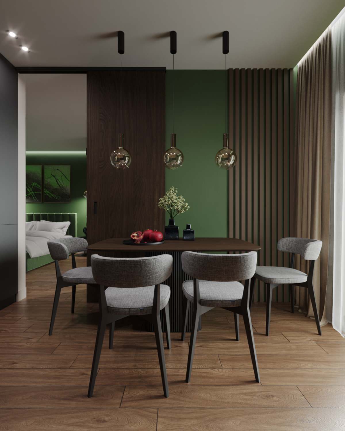 Однокомнатная квартира со сложной планировкой